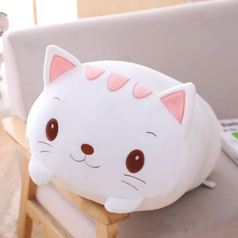 Fat Animal Plush Pillow – Cute Cartoon Stuffed Toys (9 Styles)