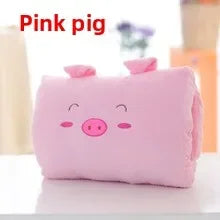 Hand Warming Plush Pillow – Soft Nap Cushion & Travel Essential
