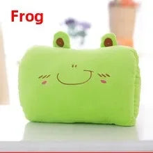 Hand Warming Plush Pillow – Soft Nap Cushion & Travel Essential