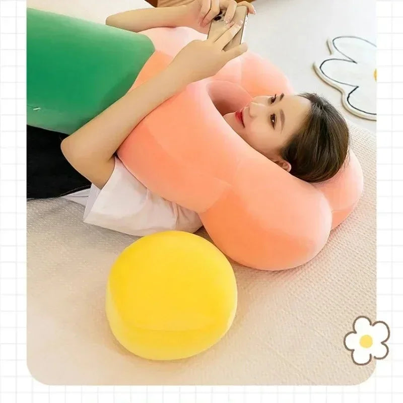 Sunflower Plush Body Pillow – Cute Large Flower Sofa & Bed Cushion