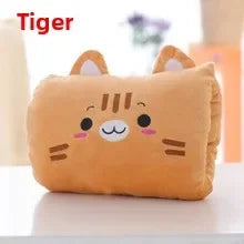 Hand Warming Plush Pillow – Soft Nap Cushion & Travel Essential