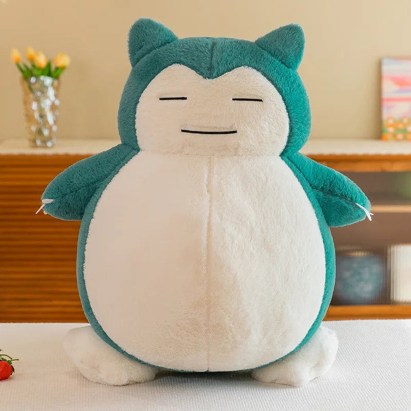 Snorlax Plush Pillow – Cute Sleeping Doll Toy
