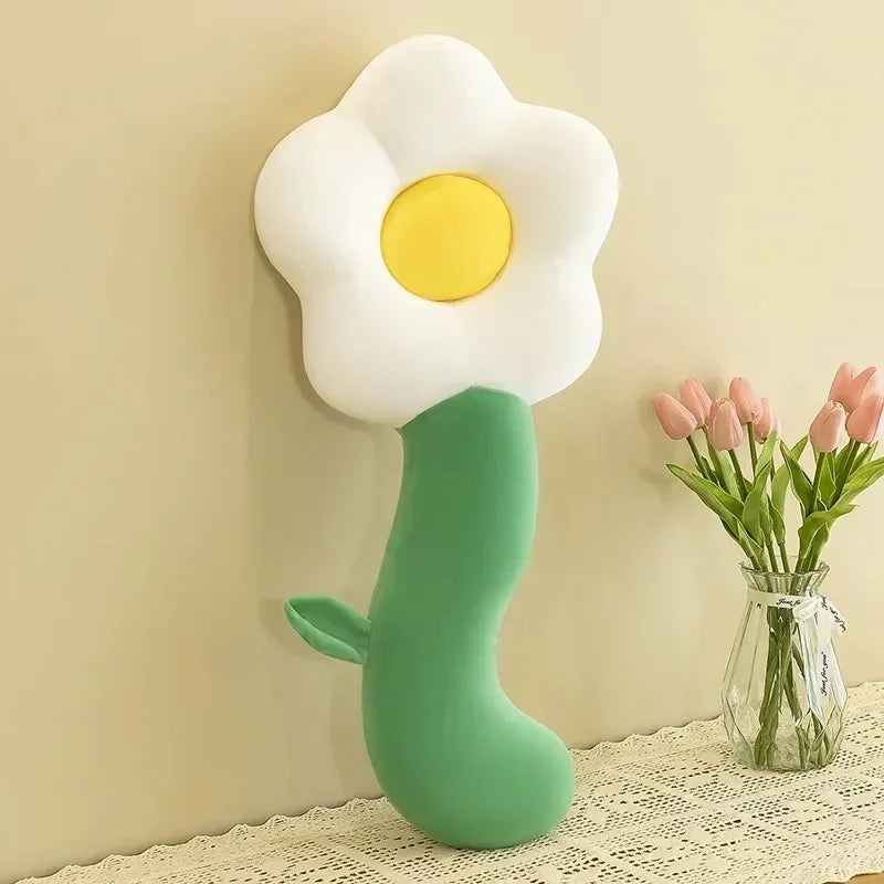 Sunflower Plush Body Pillow – Cute Large Flower Sofa & Bed Cushion