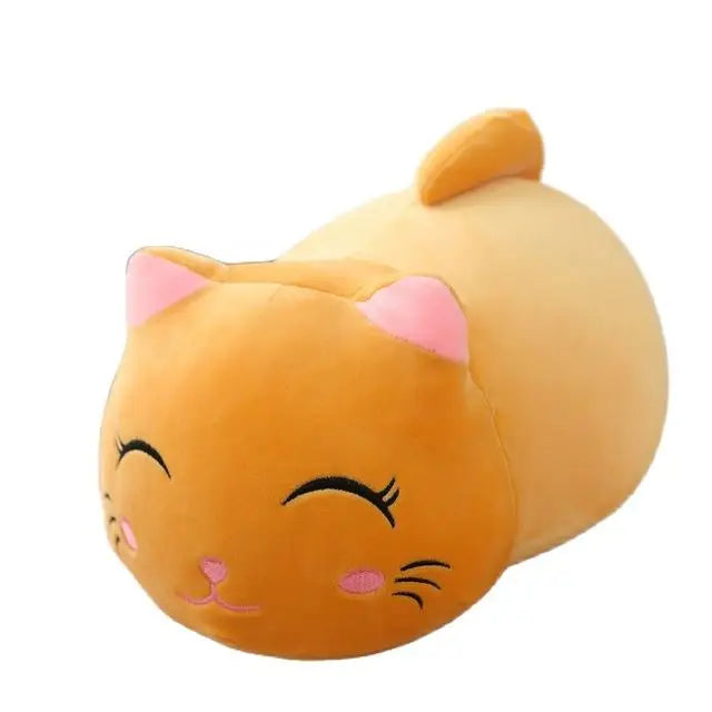 Fat Animal Plush Pillow – Cute Cartoon Stuffed Toys (9 Styles)