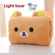 Hand Warming Plush Pillow – Soft Nap Cushion & Travel Essential
